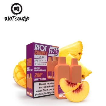 Riot Squad Connex - Mango Peach Pineapple - Pods 20mg
